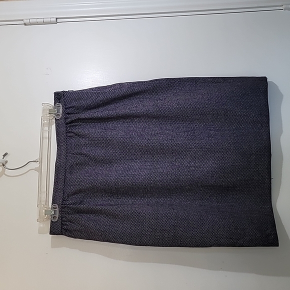 Jaeger Wool Skirt  Size  16 Blue Tweed - Picture 1 of 7